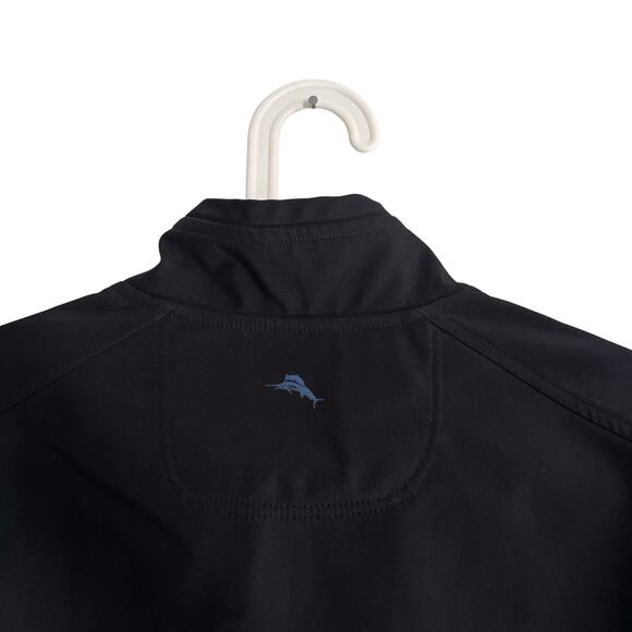 NWT Tommy Bahama Ace Cruiser Jacket Men’s Medium Black Water Resistant - Picture 4 of 7